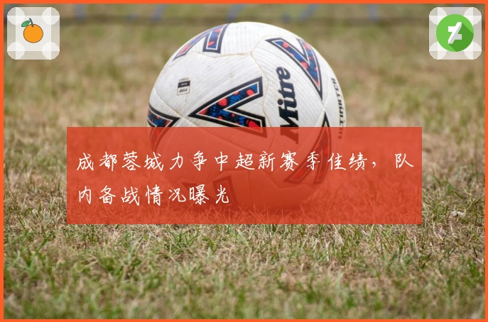 成都蓉城力争中超新赛季佳绩，队内备战情况曝光